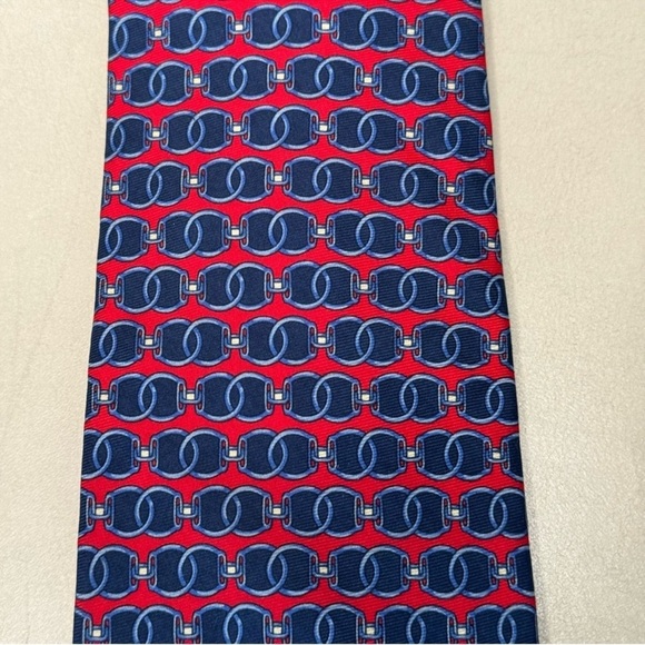 BROOKS BROTHERS Set of 2 Ties 100% Silk Patterned Striped - Picture 6 of 15